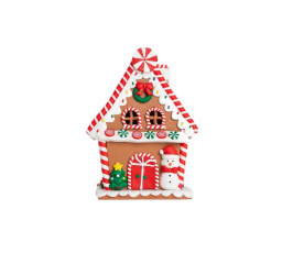 Dekorace LIZZY LED perníková chaloupka 10x16 cm 713798
