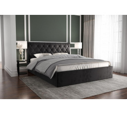 Postel PIER - 180x200, Kovová na plynových zvedácích