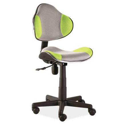 Dětská židle Q-G2 šedá/zelená