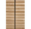 Komoda MURANO KM-1, artisan dub/černá 