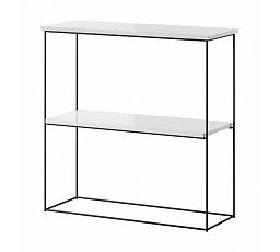 Konzole Toni Černá+Bílý Lesk