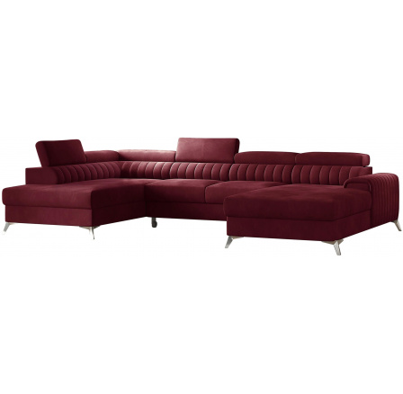 Sedací souprava ve tvaru U LACANTE, Loco 25 Levá