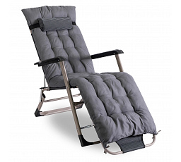 Zahradní křeslo EDISON Šedé