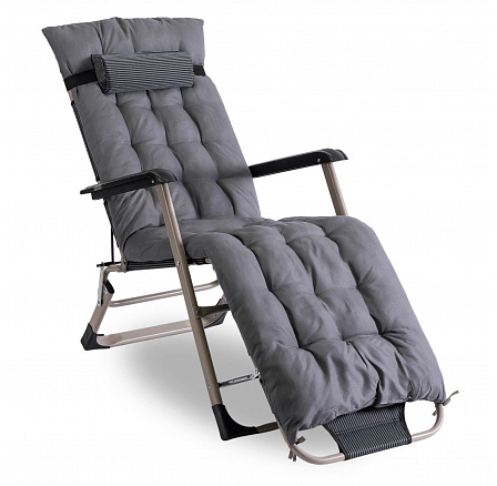 Zahradní křeslo EDISON Šedé