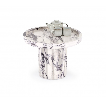 AMARETTO konferenční stolek, bílý mramor AMARETTO konferenční stolek, bílý mramor