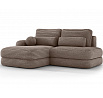 Ripeli Corner Sofa Bed with Storage, Light Brown Velvet, Left-Hand Facing Modullo 20 180x128 Left 1