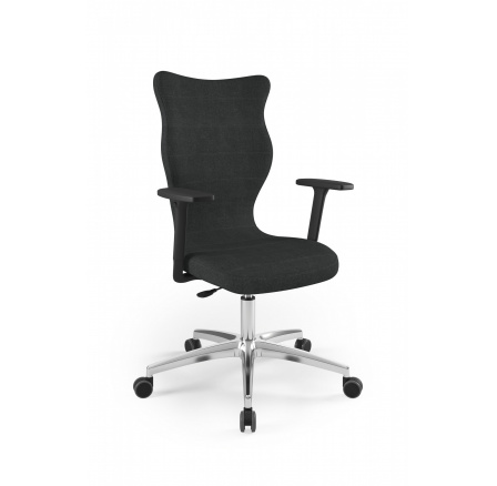 Křeslo kancelářské otočné  PERTO PLUS , Leštěný hliník Deco 17 velikost 7