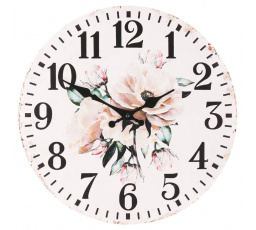 Hodiny nástěnné MDF, 34cm