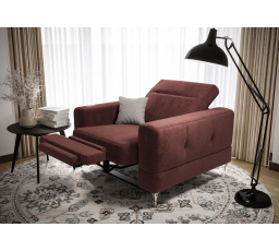 Křeslo MALIBU , relax - cihlová