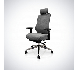 Ergonomická kancelářská židle tmavě šedá AXIS