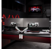 Dvojitý držák na monitory 49 palců, bílo-černý X-Arm Dual RGB