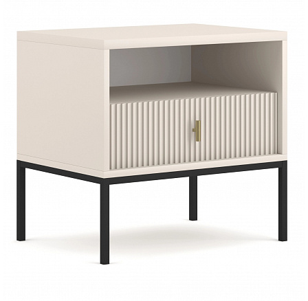 Noční stolek MARCOS Rýhovaný Kašmír