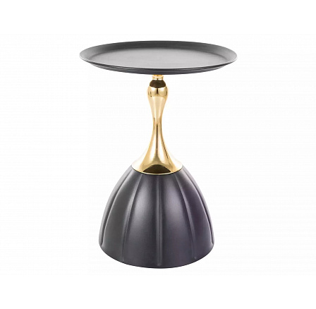 Konferenční stůl PIANA, Černá/Zlatá