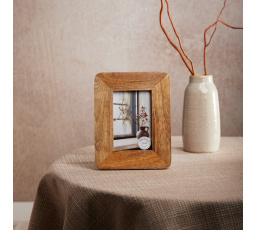 Fotorámeček ABESE dřevěný 10x15 cm 708305