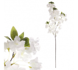 Třešeň - umělá kvetoucí větev, barva bílá