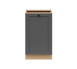 Horní kuchyňský regál Bolzano 30-G-72-OTW, šedý