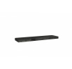 Závěsná police ANDREA 80x26 Black Shine