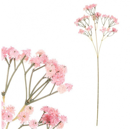 Gypsophila - umělá řezaná, 96 cm, růžová