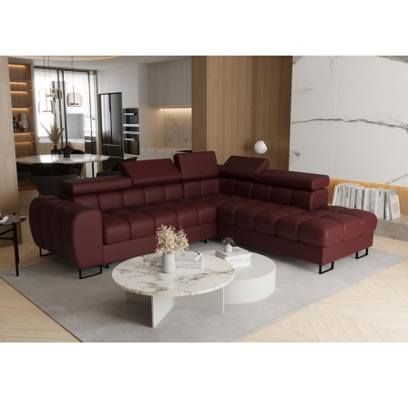 Rohová sedací souprava ASPEN 260x225 cm přírodní kůže - pravá, přírodní kůže - volitelná barva Rohová sedací souprava ASPEN 260x225 cm přírodní kůže - pravá, přírodní kůže - volitelná barva