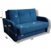 Sofa OLIVIA Modrá