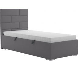 Postel Toriana 90x200, tmavě šedá