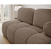 Nuwia sofa with sleeping function and storage box, light brown velvet upholstery Modullo 20 145x200 1