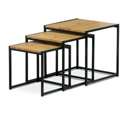 Konferenční stolek 45x45cm, mdf, divoký dub, AF-3003 OAK