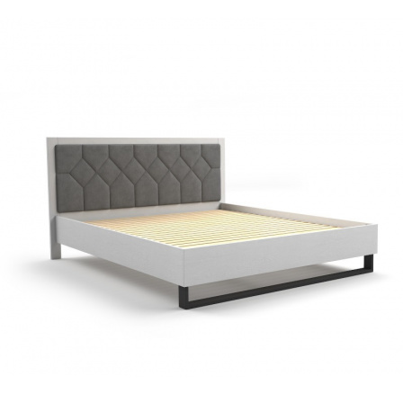 Postel "REVE" - Barva korpusu: borovice na bílé Postel "REVE" - Barva korpusu: borovice na bílé