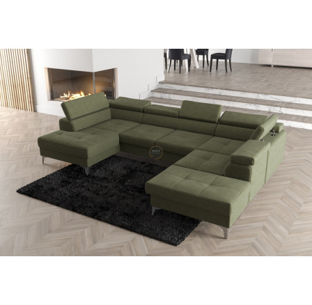 Rohová sedací souprava TOSCANIA MAX II 170x350x220 - volitelný odstín , pravá Rohová sedací souprava TOSCANIA MAX II 170x350x220 - volitelný odstín , pravá