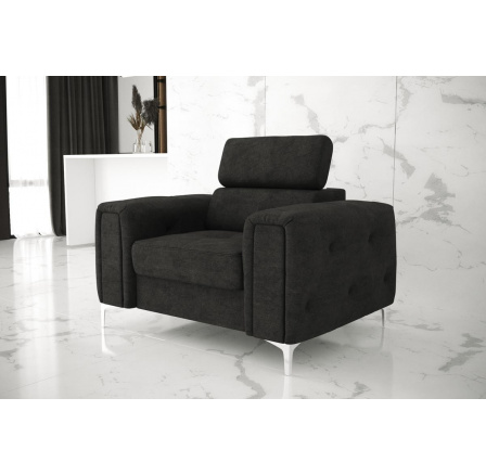 Křeslo ORION 110 cm - černá Křeslo ORION 110 cm - černá