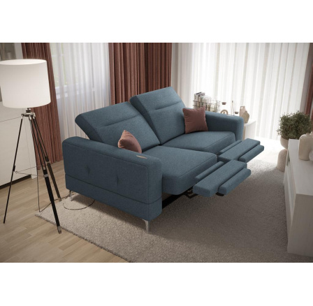Sofa , relax MALIBU II 180 cm - světle modrá Sofa , relax MALIBU II 180 cm - světle modrá