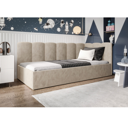 Postel SIMBA - béžová - T13, Pravá strana