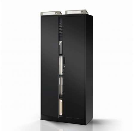 Kovová skříň JANA Compact 1750 x 800 x 400 mm, černá Kovová skříň JANA Compact 1750 x 800 x 400 mm, černá