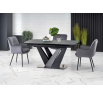 Jídelní stůl PATRIZIO, tmavě šedý