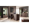 Rohová skříň VEGAS V39 Santana tmavá