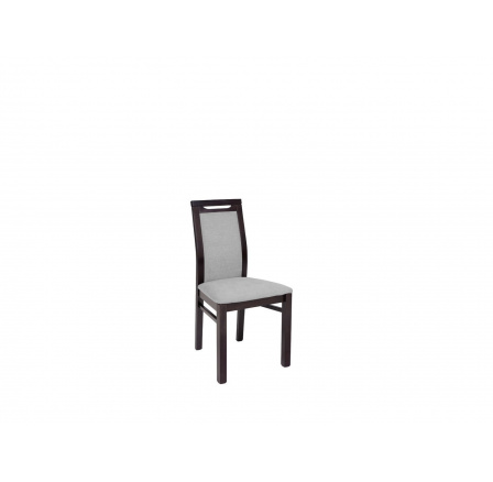 Židle JULIA wenge/Soro 90 grey (TX023/M8023G)