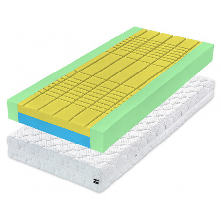GLADIOLA - CUBE CARE zónová matrace 80x20x200 kolekce "HI"NOSNOST 140KG, ZÁRUKA 3 ROKY NA JÁDRO (K250-E) NOVINKA
