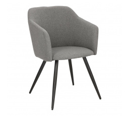 Židle Molto Black tmavě šedá