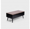 Konferenční stolek ANZABI s výklopnou deskou hnědý 105x50.5x43.5 cm 712067
