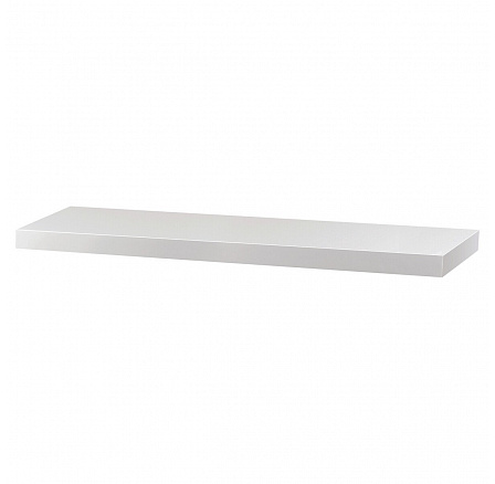 Polička, mdf, bílá, P-005 WT