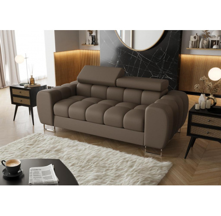 Sofa ASPEN II přírodní kůže - Hnědá kůže Sofa ASPEN II přírodní kůže - Hnědá kůže