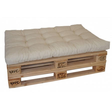 Sedák na paletu 120x80 světle béžový melír Sedák na paletu 120x80 světle béžový melír