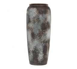Váza keramická - výška 90 cm, hnědo-šedá
