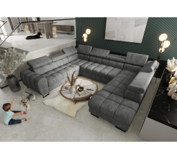 Rohová sedací souprava ASPEN MAX I 265x350x225 cm - levá