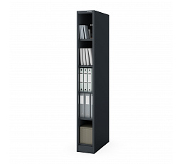 TIM SLIM KNIHOVNA ANTRACIT RAL7016 H1850*Š250*H600