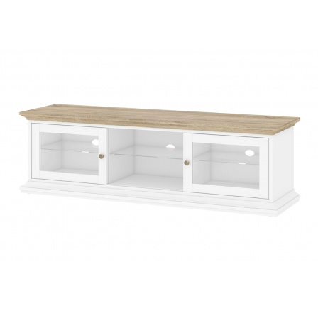 TV stolek Provence 811 bílá/dub