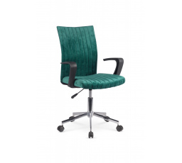 Kancelářská židle DORAL, tmavě zelené