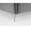 Postel MODULO N2 - Nohy postele (sada), Stříbrné