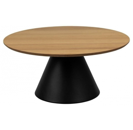 Stůl Soli 85cm dub/černý