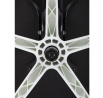 Kancelářská židle, houpací mechanismus, šedá síťovina, KA-C807 GREY